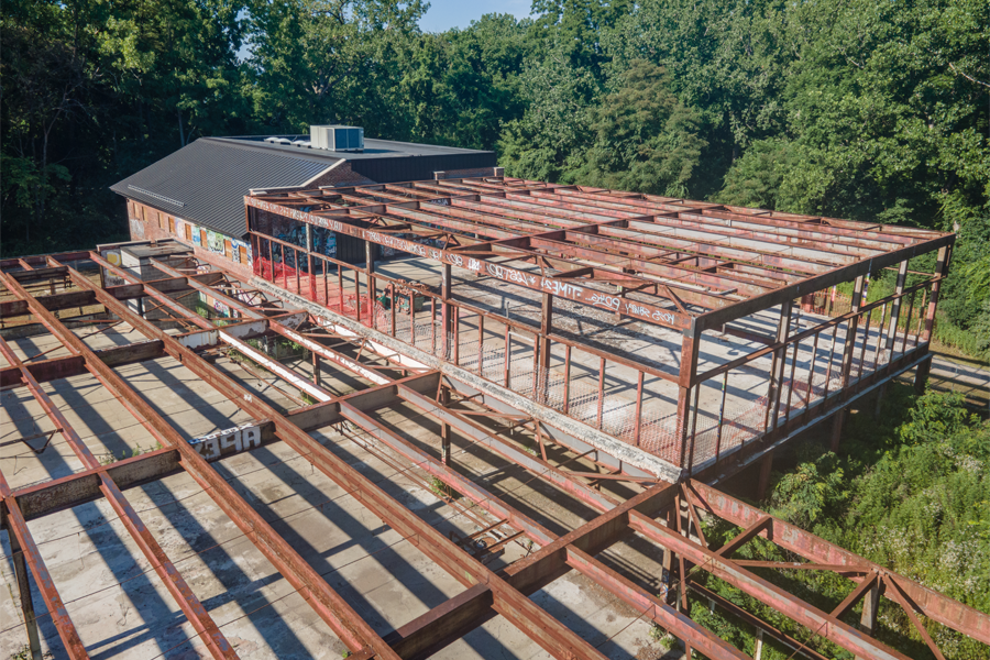 A bird eye view of the future architecture plans for the Beacon Institute. 